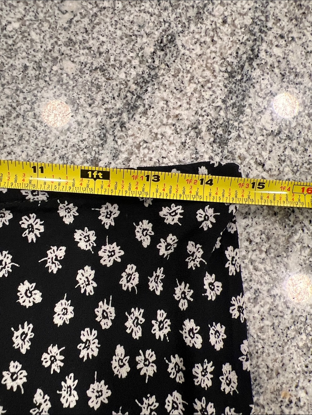 Madewell drawstring midi slip skirt in sweet floral print size 6 - Picture 8 of 9